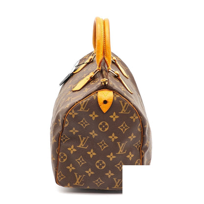 Louis Vuitton Speedy 30 Bag Handbag Brown — view 5