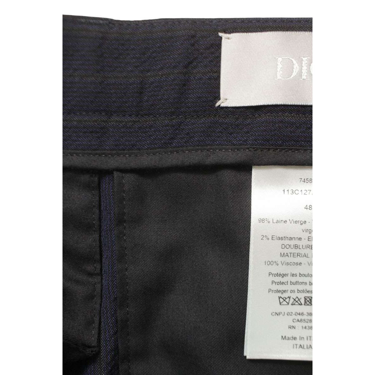 Dior Pinstripe Trousers Long Pants 48 — view 3