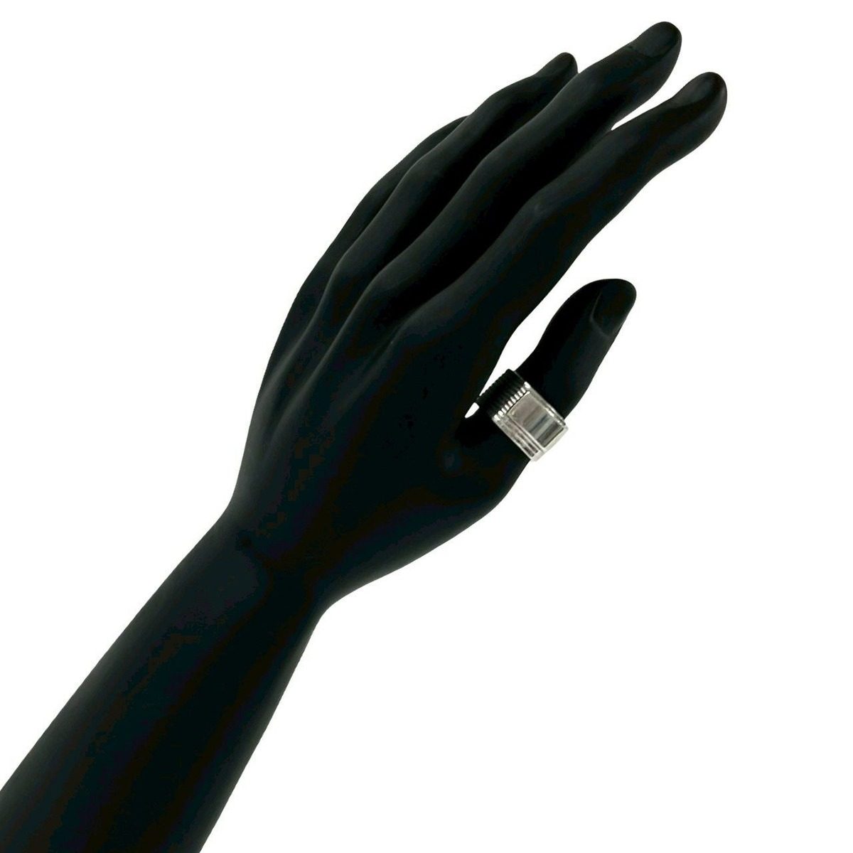 Gucci Rib Ring Silver — view 2