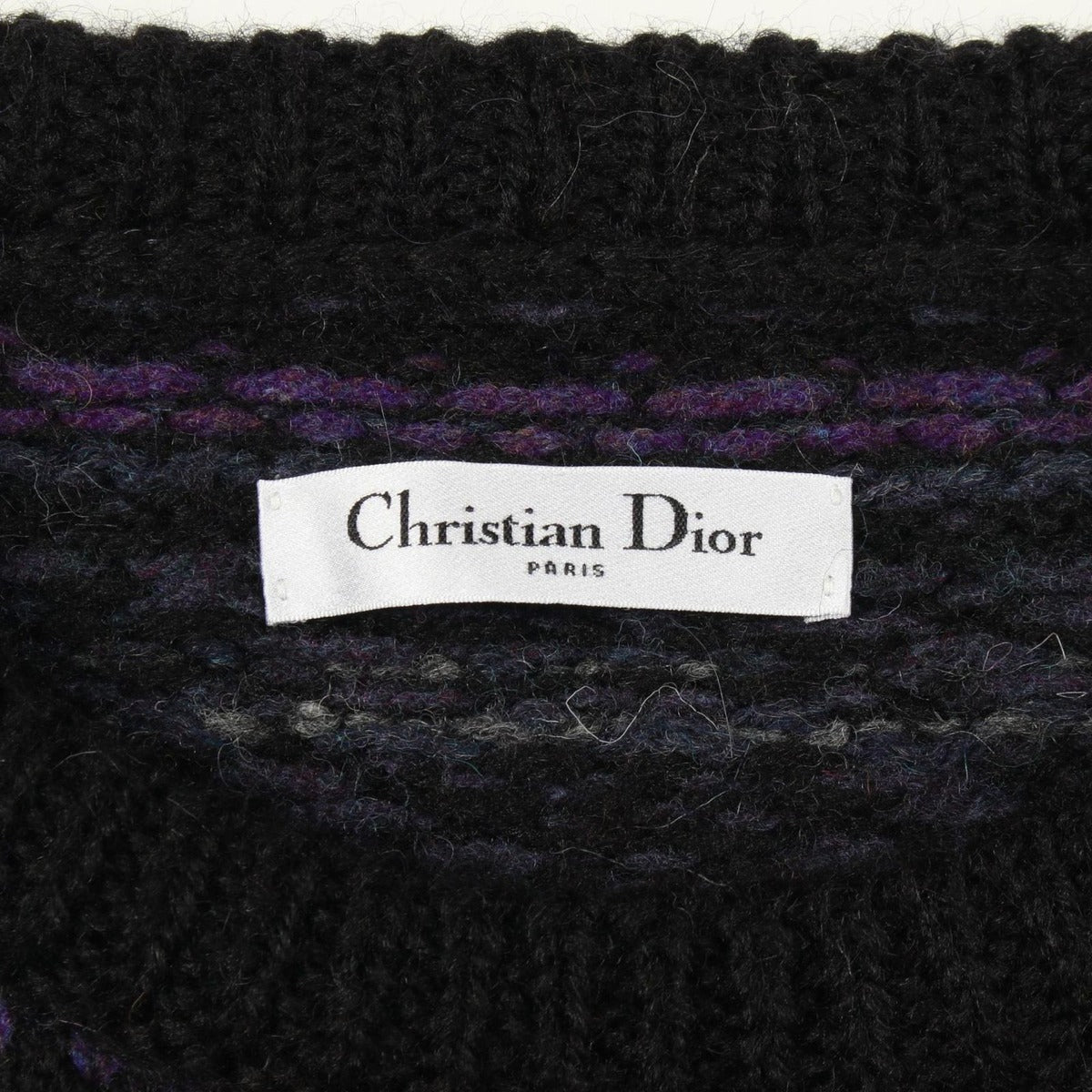 Dior Knit Wool Sweater — view 3