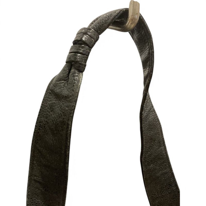 Chanel ⑤ 3172950 90s Caviar Skin Flap Pocket Shoulder Bag Women Black 22 X 29 X