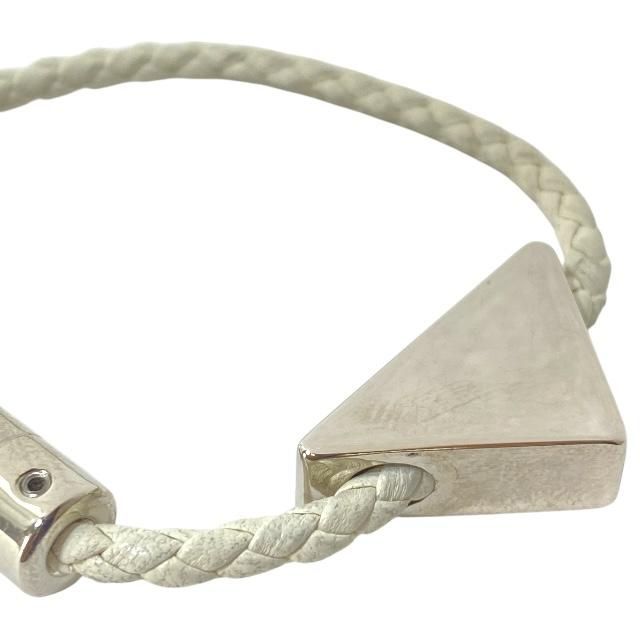 Prada 1ib350 Bracelet Bangle Accessories Jewelry Small Item Triangle Logo Metal