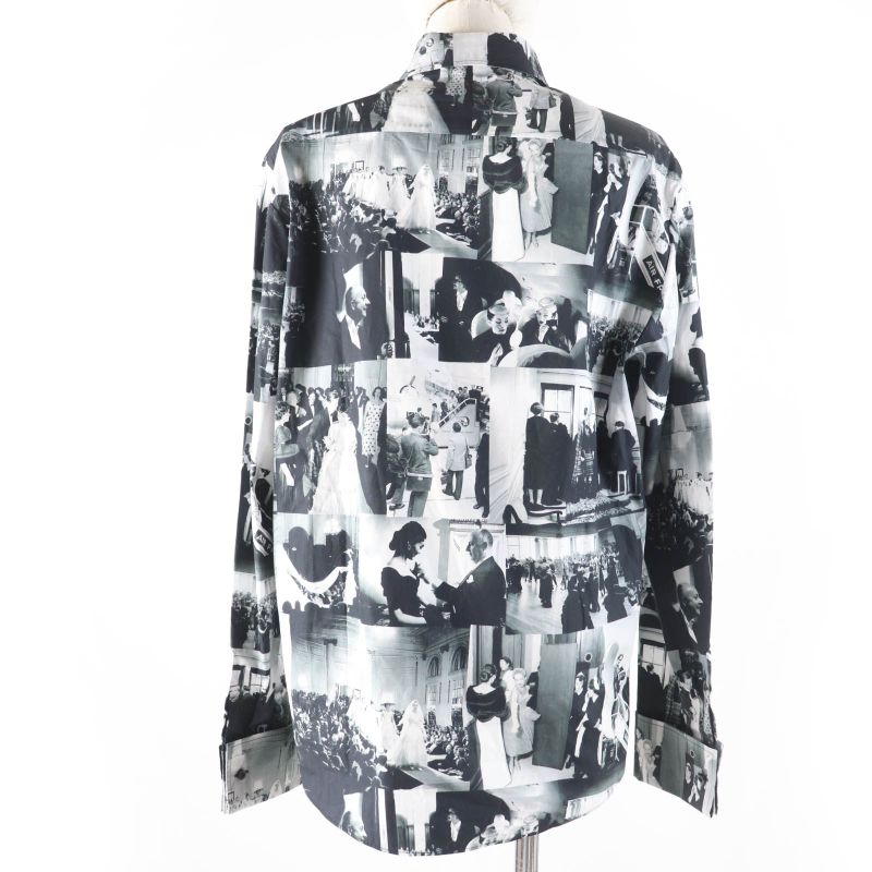 Christian DIOR 25SS 511b28a3a14 100% Cotton Monsieur DIOR Patchwork Motif Long