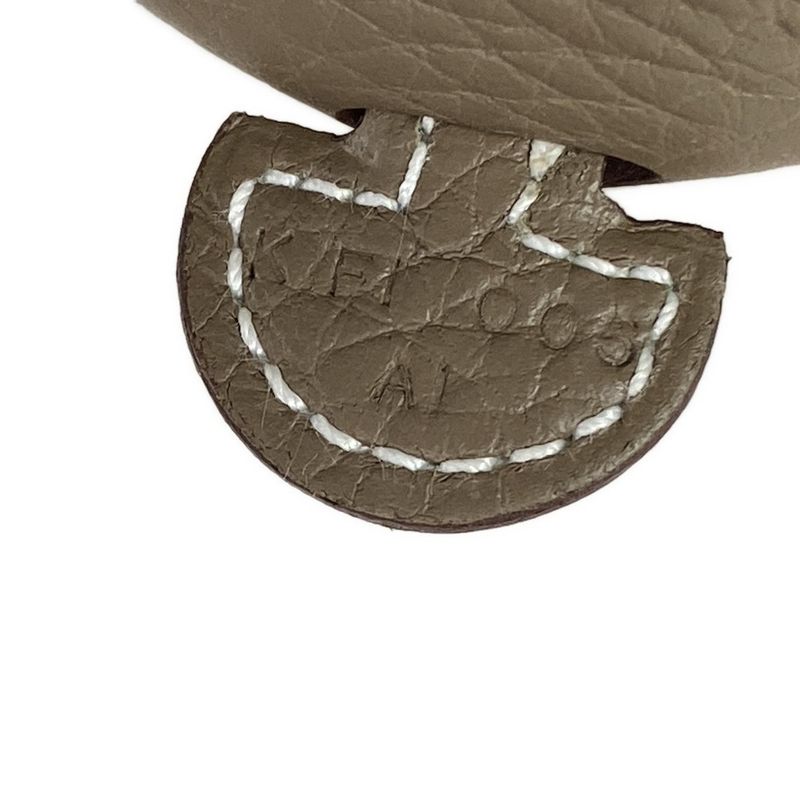 Hermes Shoulder Bag Evelyn TPM Amazon Etoupe Silver Hardware