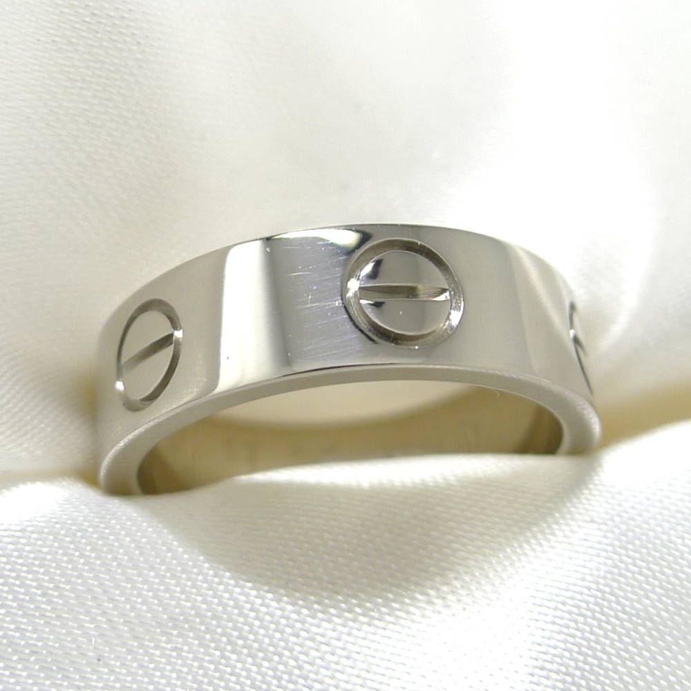 Cartier Love Ring 18k White Gold 52
