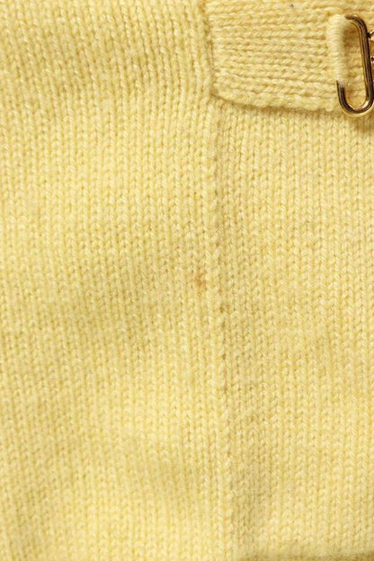 Celine 2a03a152i Triomphe Chain Long Cardigan Women's M