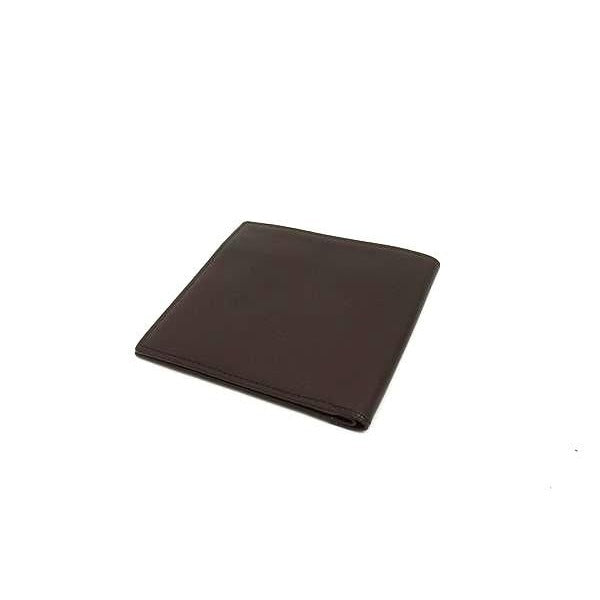 Loewe Anagram Nappa Leather Bifold Wallet Billfold Brown — view 2