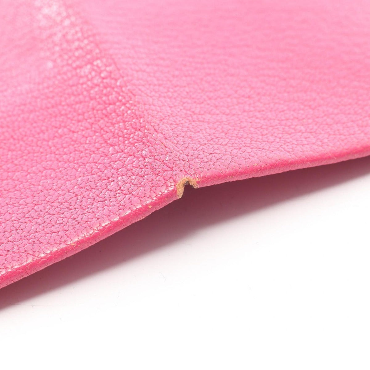 Hermes Coin Case Calvi Rose Shocking Leather — view 7