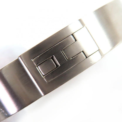 Hermes Jet Bangle Palladium Plated Bracelet Silver Weight — view 5