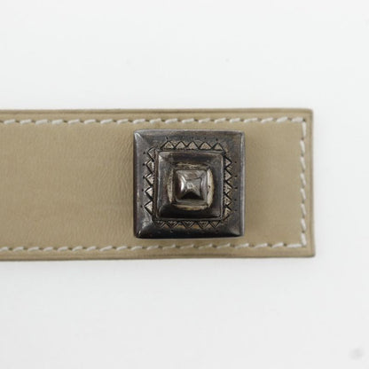 Hermes Artemis Touareg Calf Beige Ladies 24g Bracelet