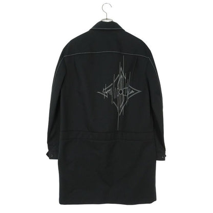 Louis Vuitton 23 SS Rm2319 Rm6 hoc 02 E Embroidered Zip Coat Men 44 — view 2