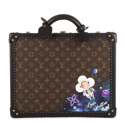 Louis Vuitton Limited Edition Vivienne Astronaut Cotteville Trunk Brown