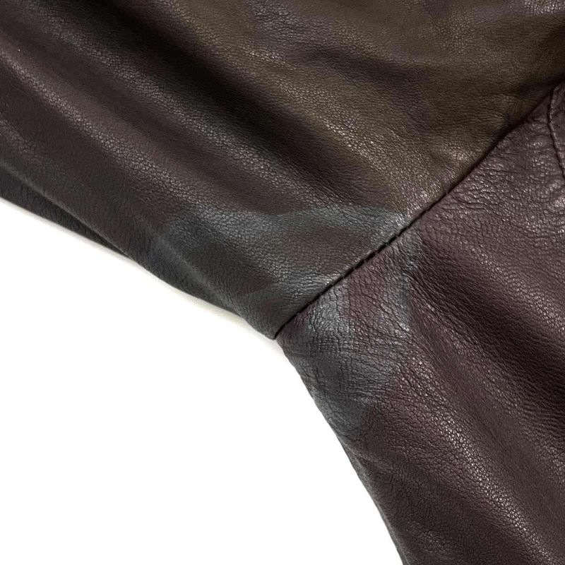 Bottega Veneta Leather Tailored Jacket 221384 Vn310 Purple 44