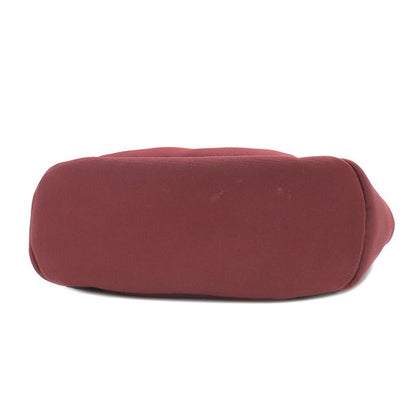 Hermes 2-Way Bag Sac de Pansage Groom Cotton Polyurethane Polyamide Rouge Ash