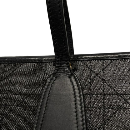 Dior/christian Dior Tote Bag Panarea Black Logo Charm None Leather