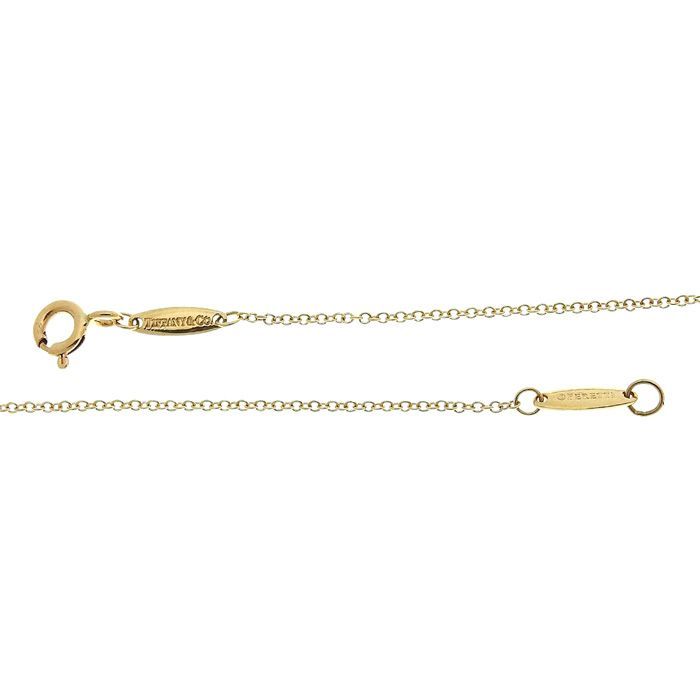 Tiffany & Co Tiffany & Co By-the-yard Diamond Necklace 18K Yellow Gold 750