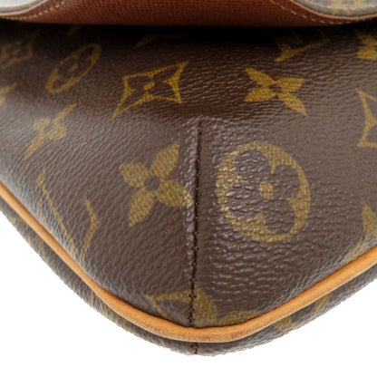 Louis Vuitton Musette Salsa Short Strap Monogram M51258 Brown Shoulder Bag LV