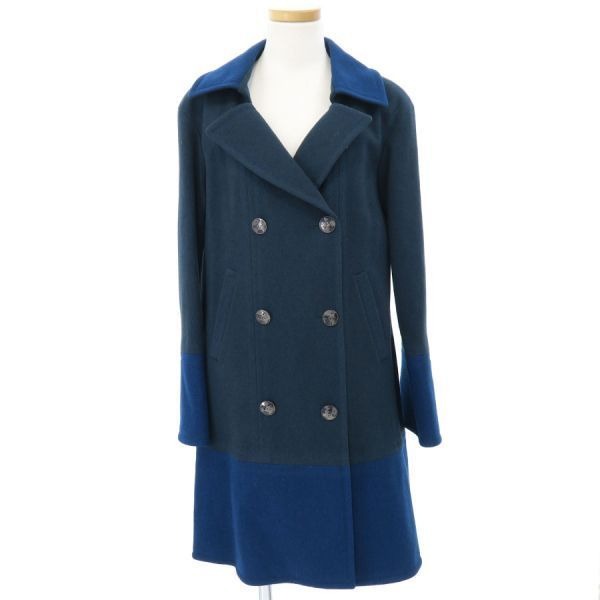 Chanel Coat Blue