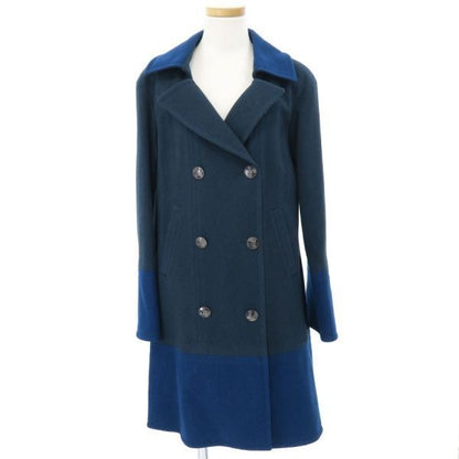 Chanel Coat Blue