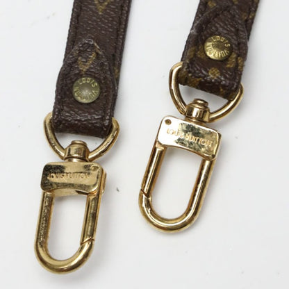 Louis Vuitton Monogram Strap Back Accessory Shoulder Strap Louis Vuitton Brown