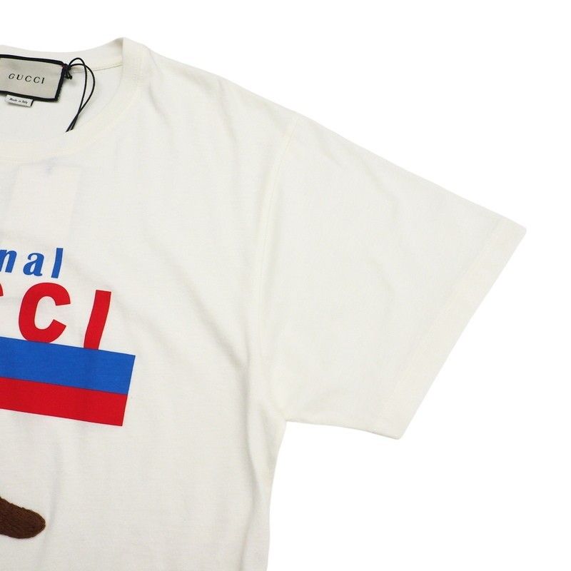 Gucci Short Sleeve T-shirt Size M BearCut And Sewn Cotton Made In