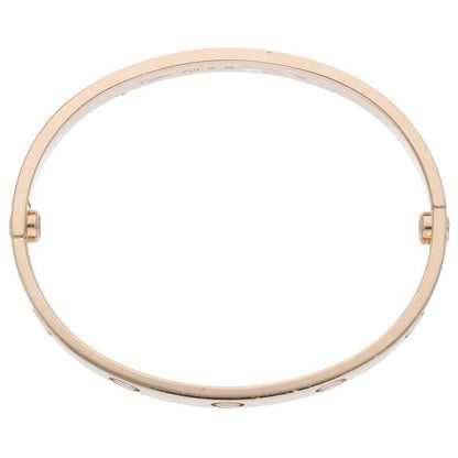 Cartier LOVE Bracelet 18K Pink Gold Love Bracelet Men's 16