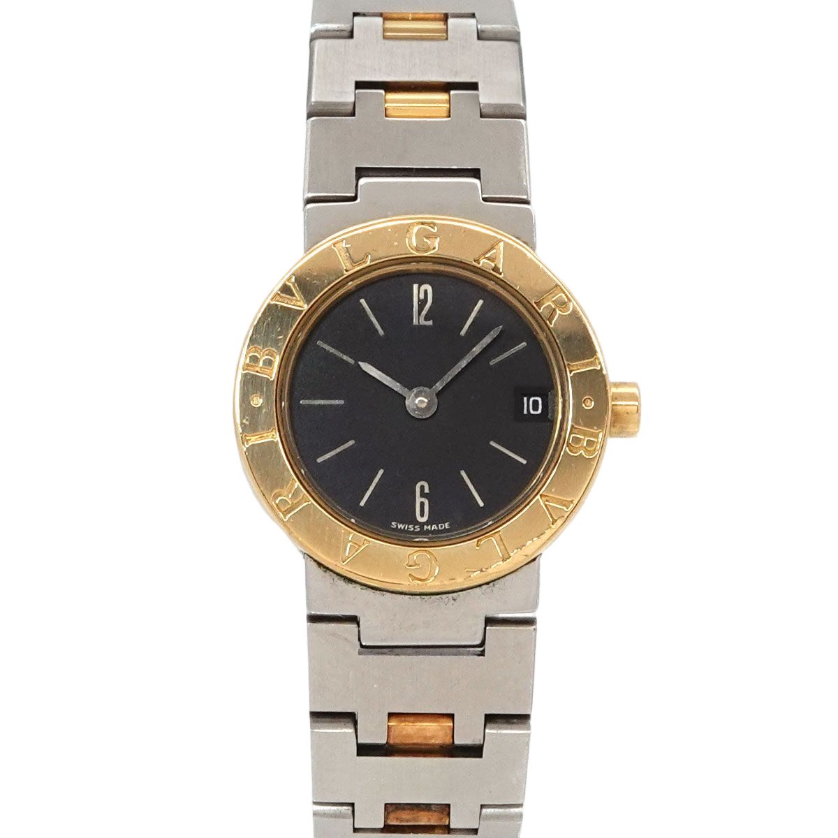 Bvlgari Vintage Watch Date YG Quartz