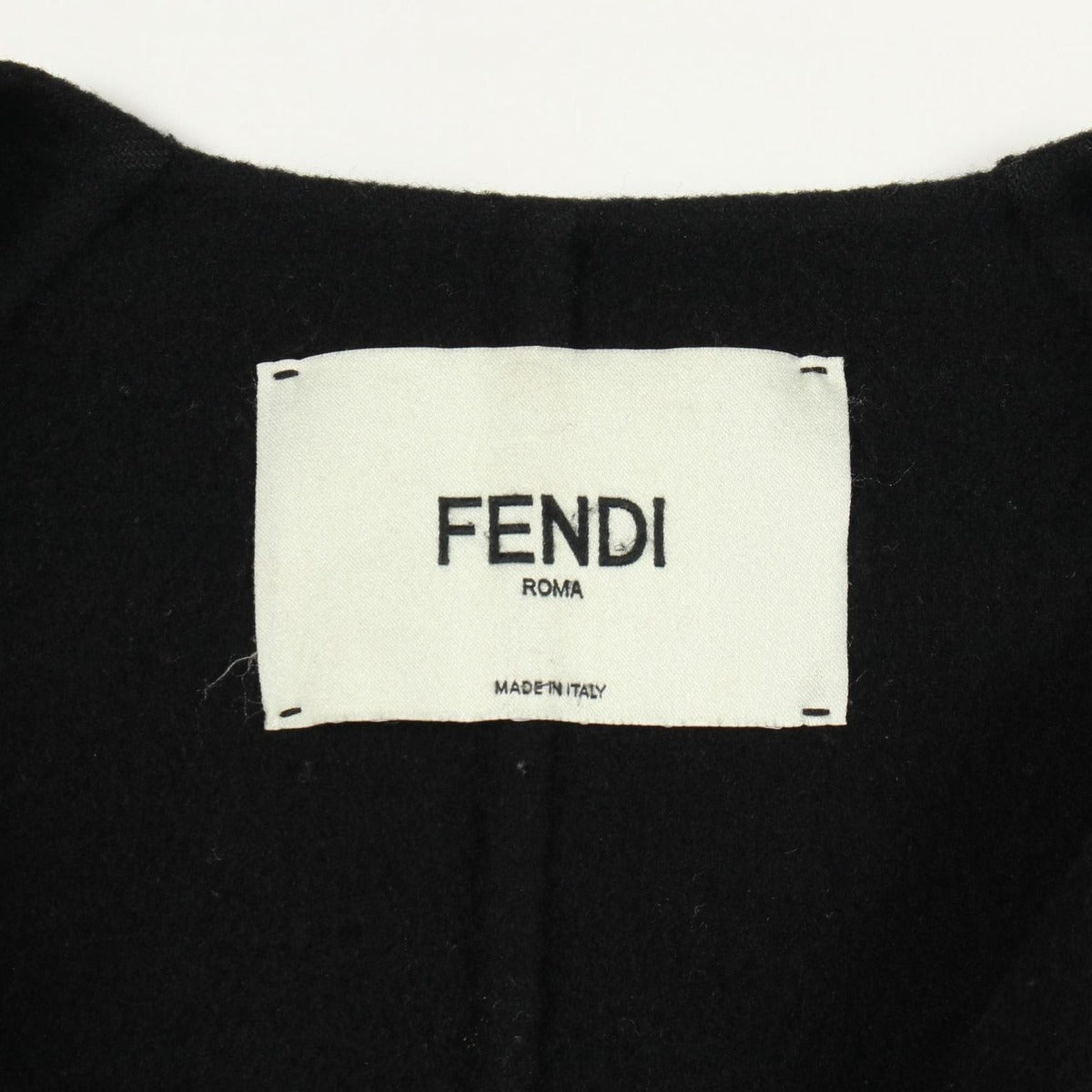 Fendi Color Wool Coat Clothing Outerwear — view 3