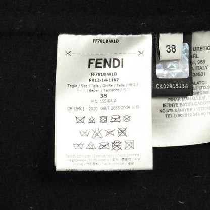 Fendi Color Wool Coat Clothing Outerwear — view 5