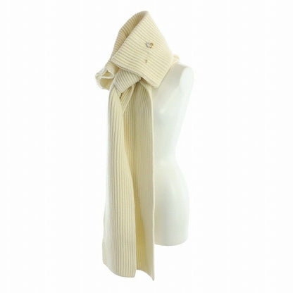 Saint Laurent Yves Muffler Shawl Turtle Cashmere Blend Scarf