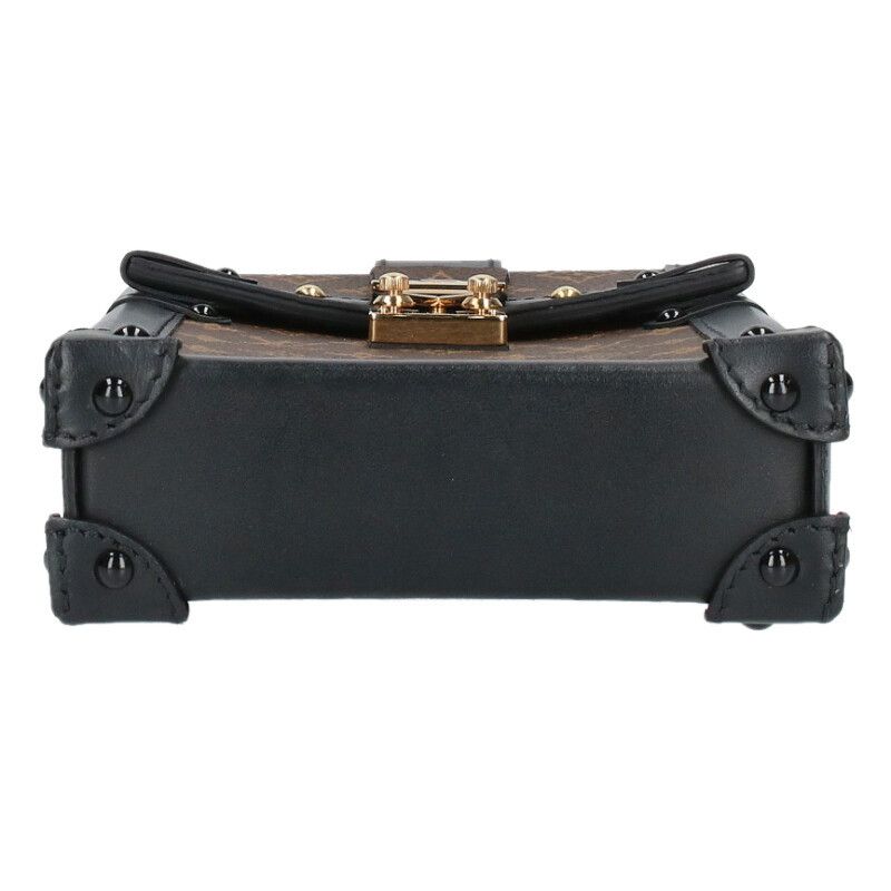 Louis Vuitton M63913 Pochette Trunk Vertical Monogram Chain Shoulder Bag Women