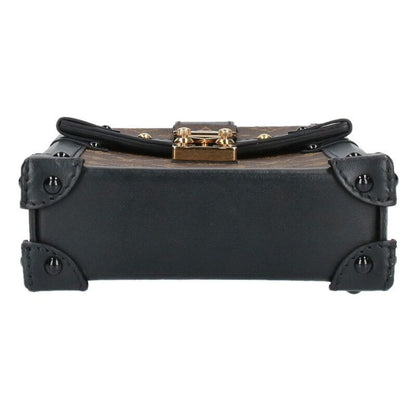 Louis Vuitton M63913 Pochette Trunk Vertical Monogram Chain Shoulder Bag Women