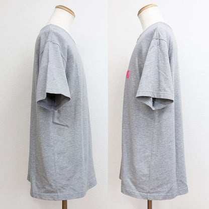 Christian Dior CD Icon T-shirt 943j605f0554 Gray Crew Neck Embroidery