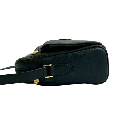 Gucci Vintage GG Logo Embossed Leather Shoulder Bag — view 5