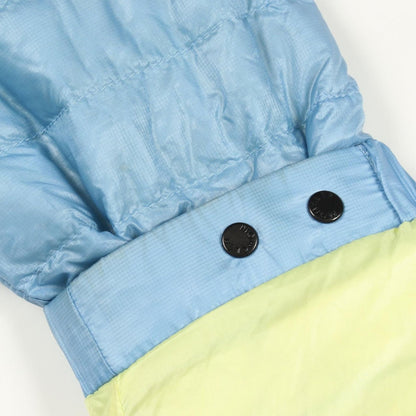 Moncler Grenoble Down Jacket Eibing Blue Nylon — view 9