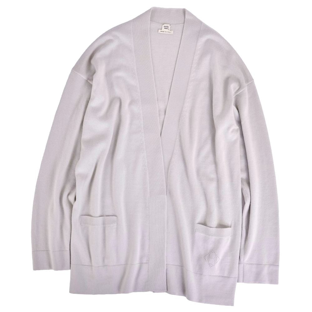 Hermes Cardigan Knit Cashmere Top