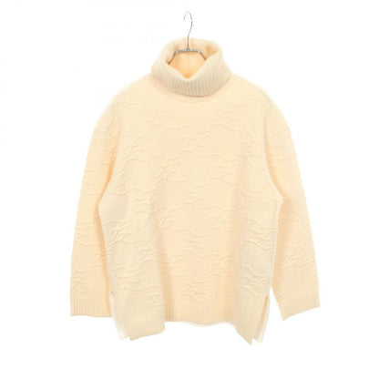 Fendi Knit Calligraphy Logo Wool Sweater