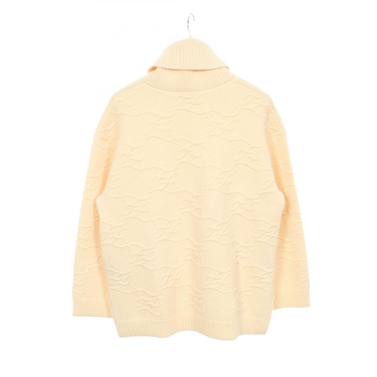 Fendi Knit Calligraphy Logo Wool Sweater — view 2