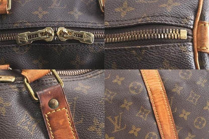Louis Vuitton Monogram Keepall Bandouliere 55 M41414 Boston Bag 3055n