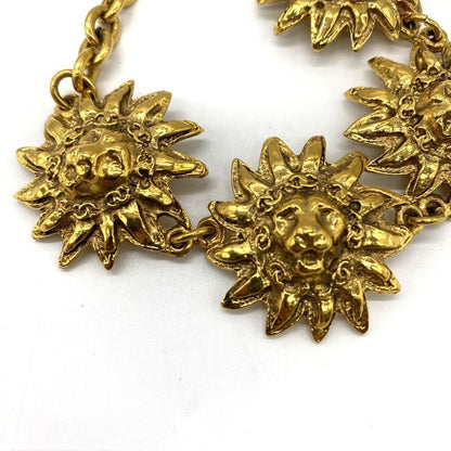 Chanel Lion Bracelet Vintage Gold Ladies