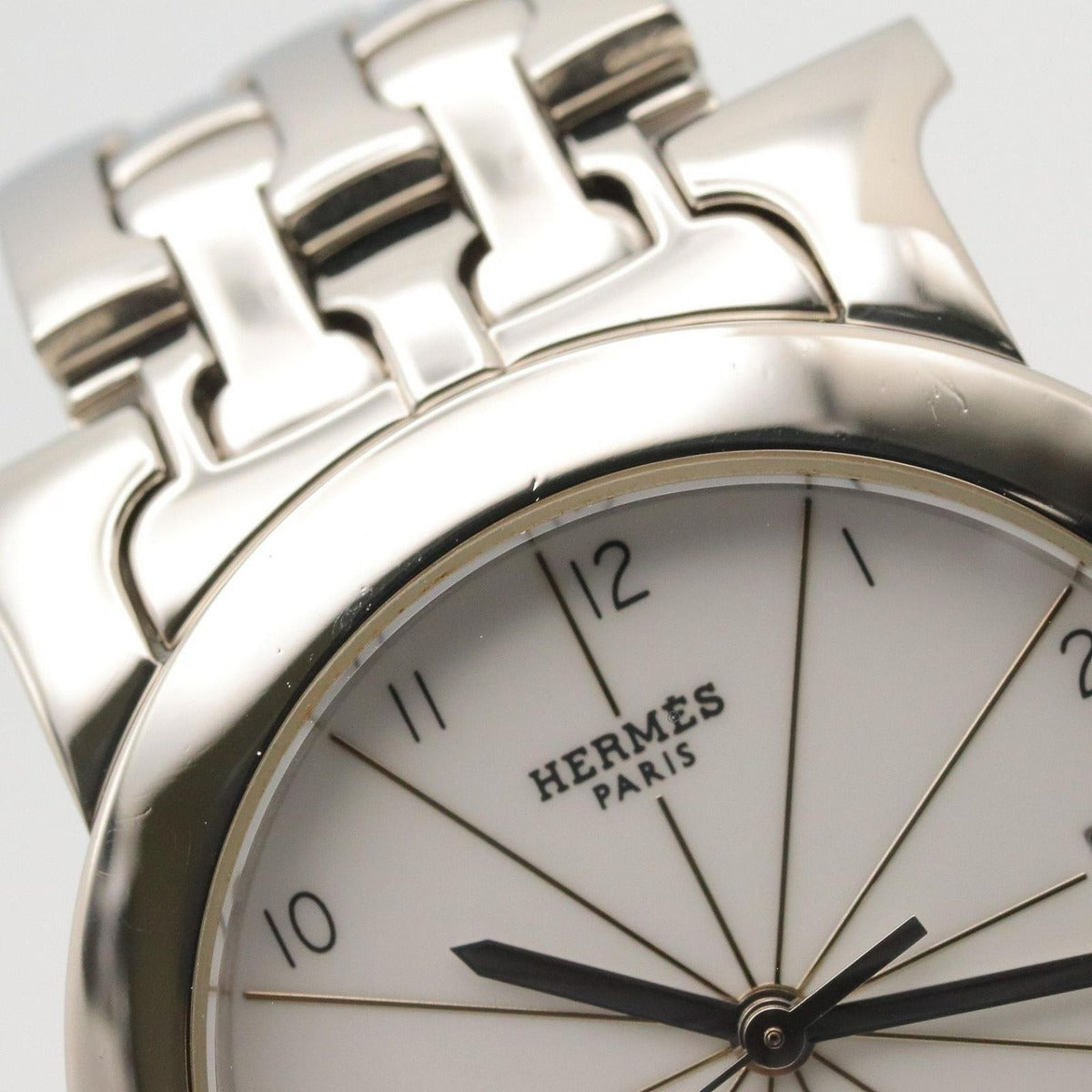 Hermes Watch Rondo White Stainless Steel — view 10