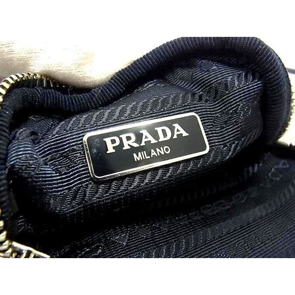 Prada Tessuto Nylon and Saffiano Leather Shoulder Bag Crossbody Light — view 9