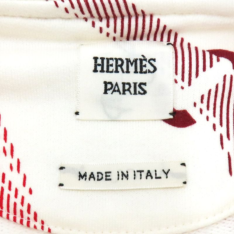 Hermes Sweatshirt White Bold - 38 Size 5e4627db Long Sleeve Sweatshirt