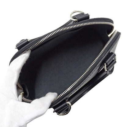 Louis Vuitton Bag Epi Women's Branded Handbag Shoulder Bag 2way Alma BB Noir