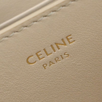 Celine Coin Case Coin Purse Compact Zip Beige 02ka960