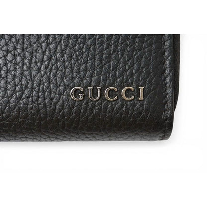 Gucci Wallet Zip Around Black Leather — view 3