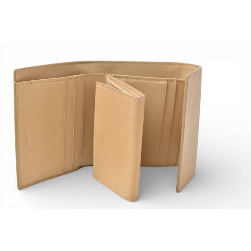 Celine Wallet Mini Trifold Beige Small — view 2
