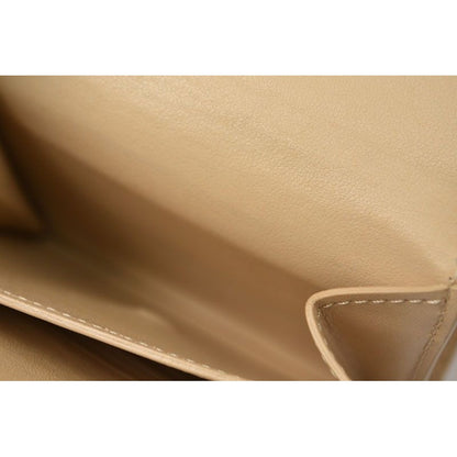 Celine Wallet Mini Trifold Beige Small — view 6