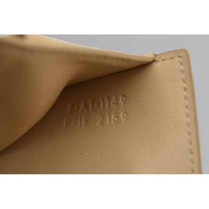 Celine Wallet Mini Trifold Beige Small — view 9