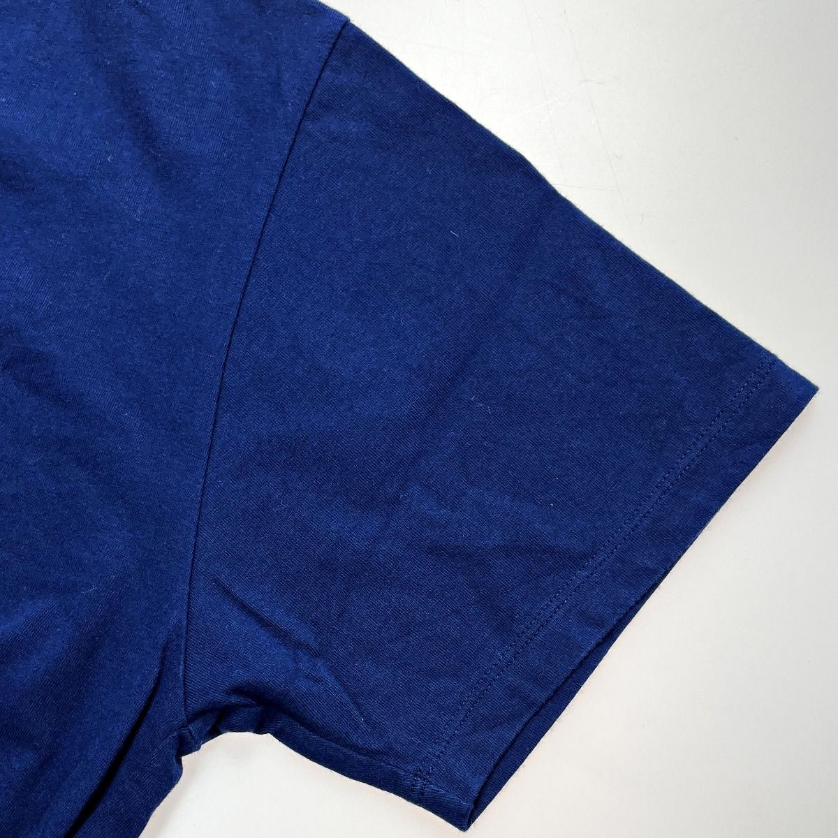 Gucci Adidas Collaboration Logo Print Short Sleeve T-Shirt Navy Size XS Men's